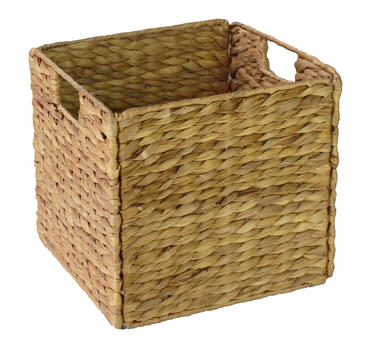 collapsible waterhyacinth basket