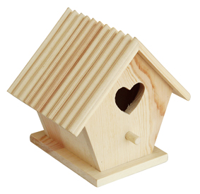 natural bird house