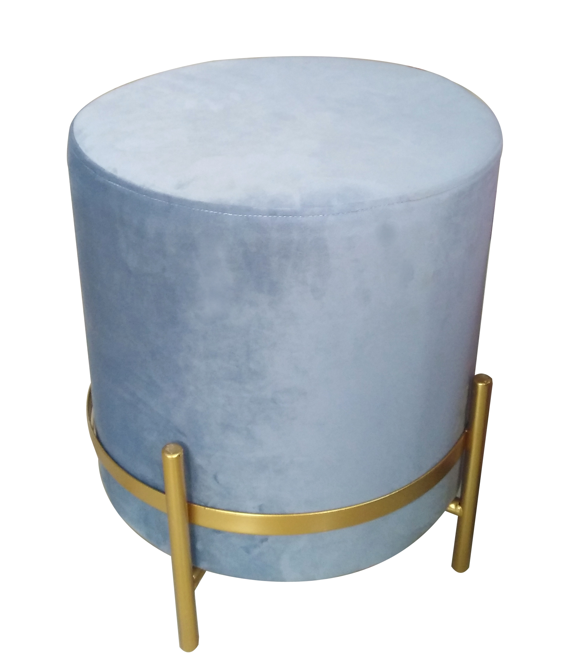 stool with golden leg